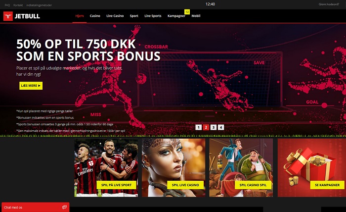 Jetbull Bookmaker Bonus